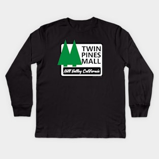 Back to the Future Twin Pines Mall Kids Long Sleeve T-Shirt